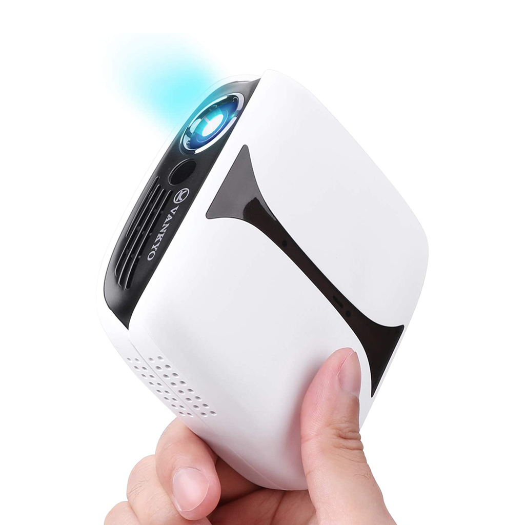 VANKYO Burger 101 Picoプロジェクター、充電式DLPワイヤレスミニプロジェクター