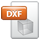 LED 投光器製品図DXF