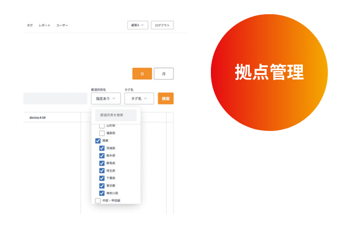 Unicorn Studio 拠点管理機能